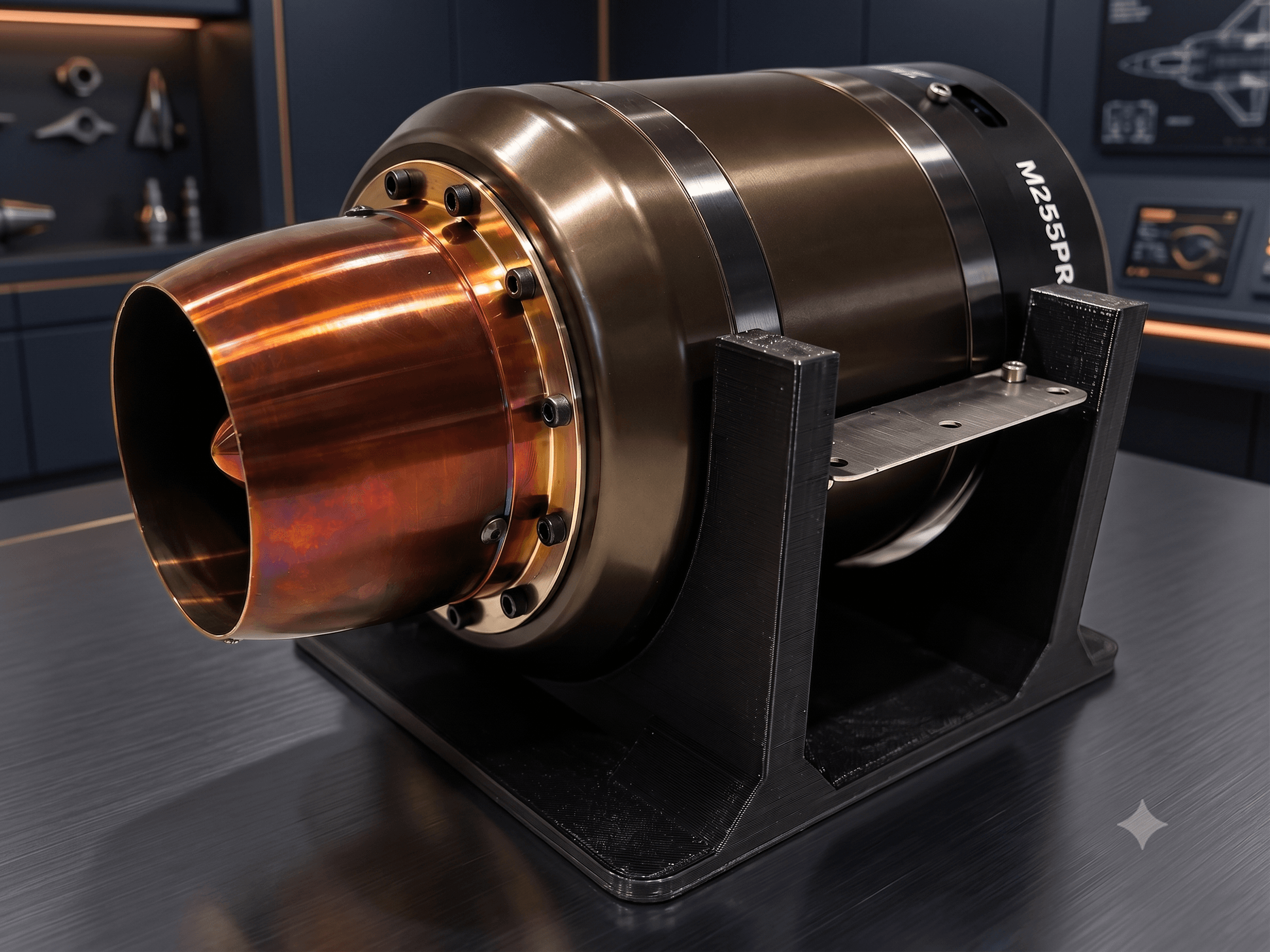 XM255 PRO motor turbojet compacto profesional